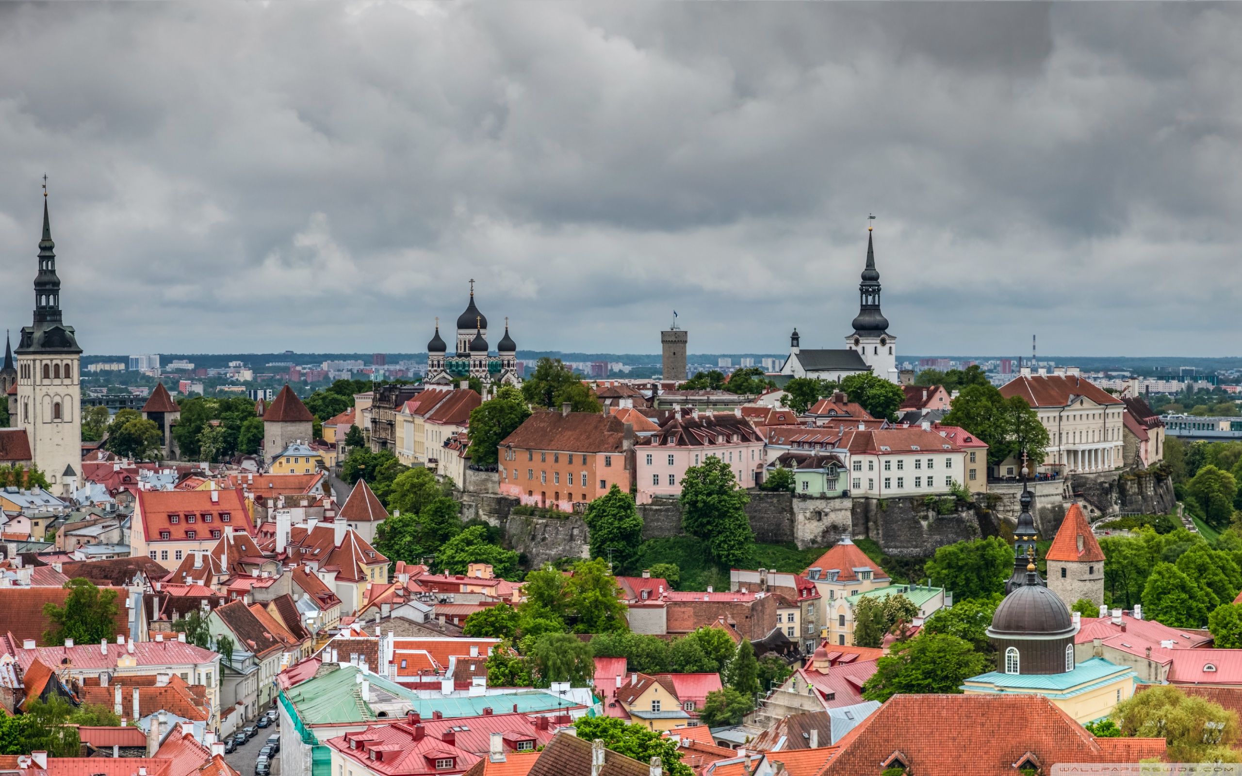 Old Town Tallinn ❤ 4K HD Desktop Wallpaper for 4K Ultra HD TV