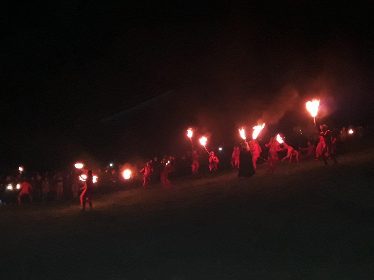 Beltane Fire Society's the Reds doing their thing