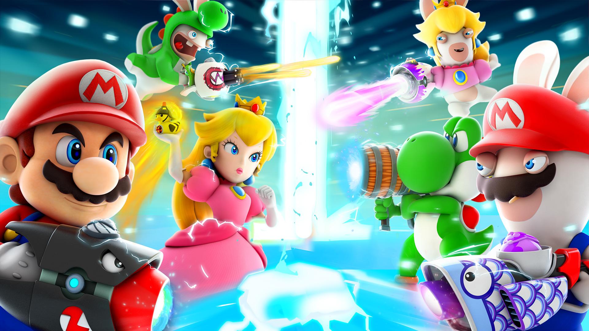 Mario + Rabbids Kingdom Battle Multiplayer Gameplay