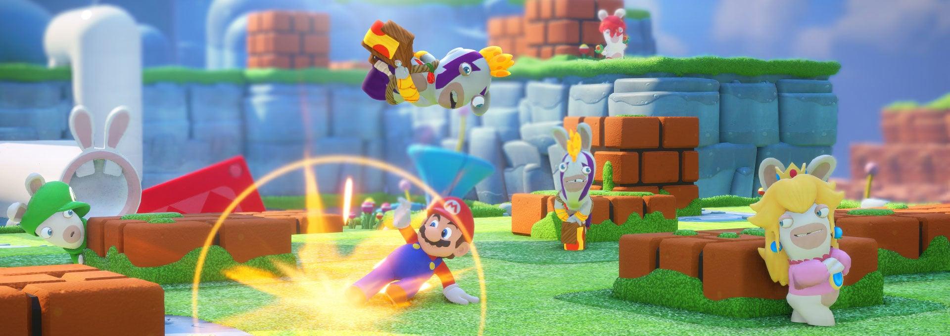 Mario + Rabbids Kingdom Battle: Combat System. Mario + Rabbids