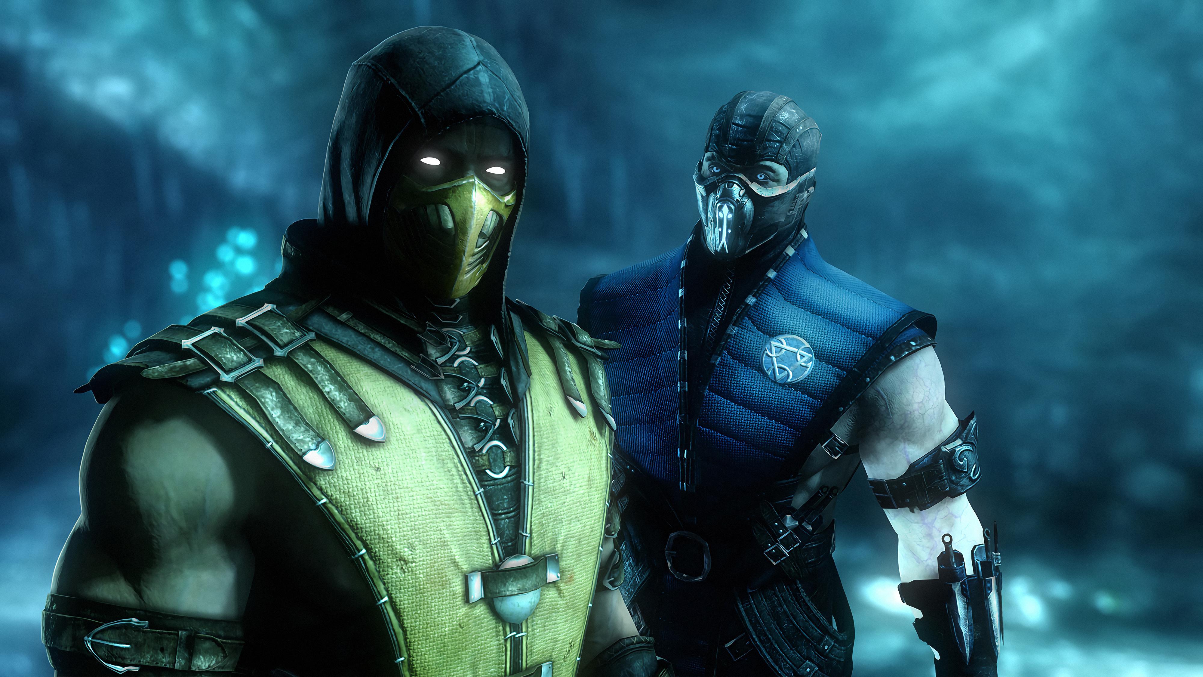 Sub Zero And Scorpion Mortal Kombat 4k, HD Games, 4k Wallpaper
