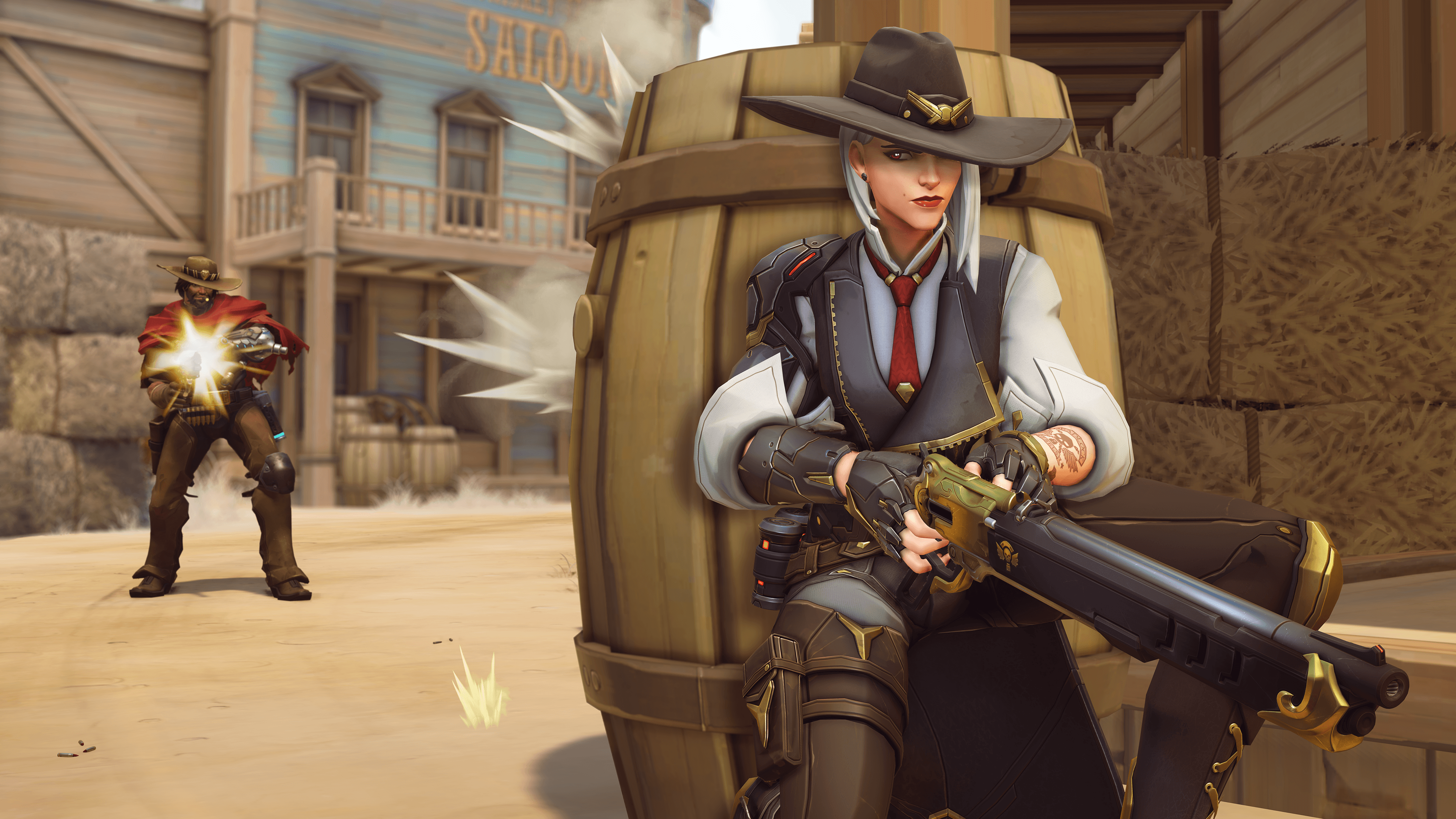 Overwatch's next character is a gunslinger named Ashe