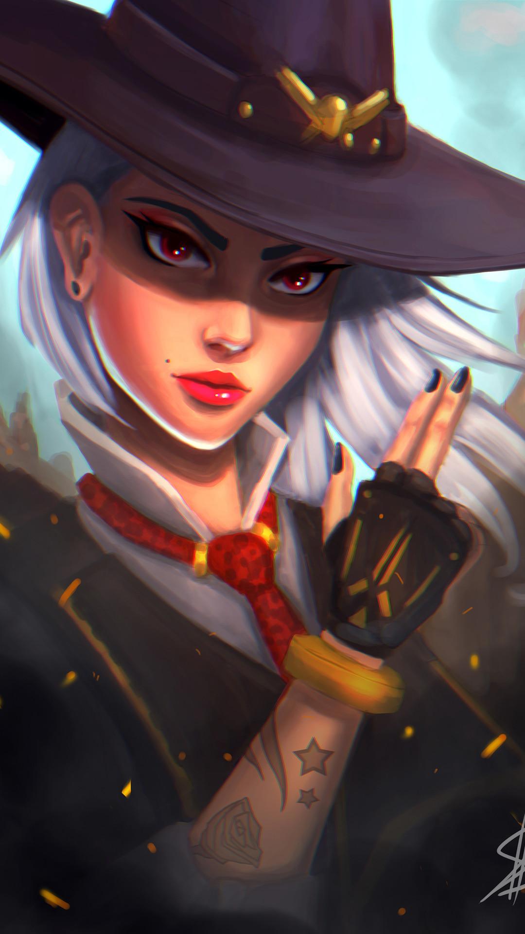 1080x1920 Ashe From Overwatch Iphone 7,6s,6 Plus, Pixel xl ,One Plus