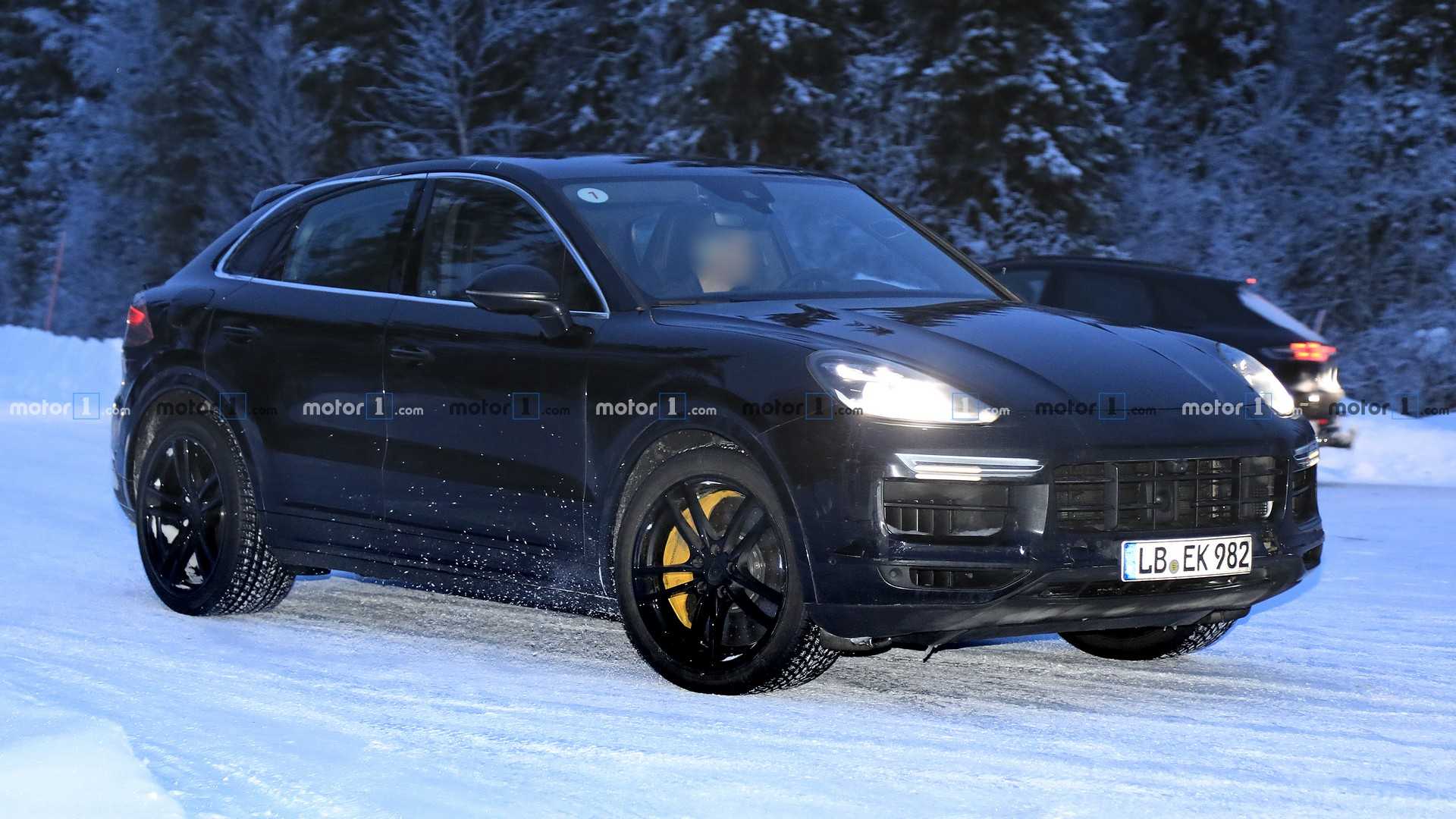 Porsche Cayenne Coupe Spied Testing In Turbo Version [UPDATE]