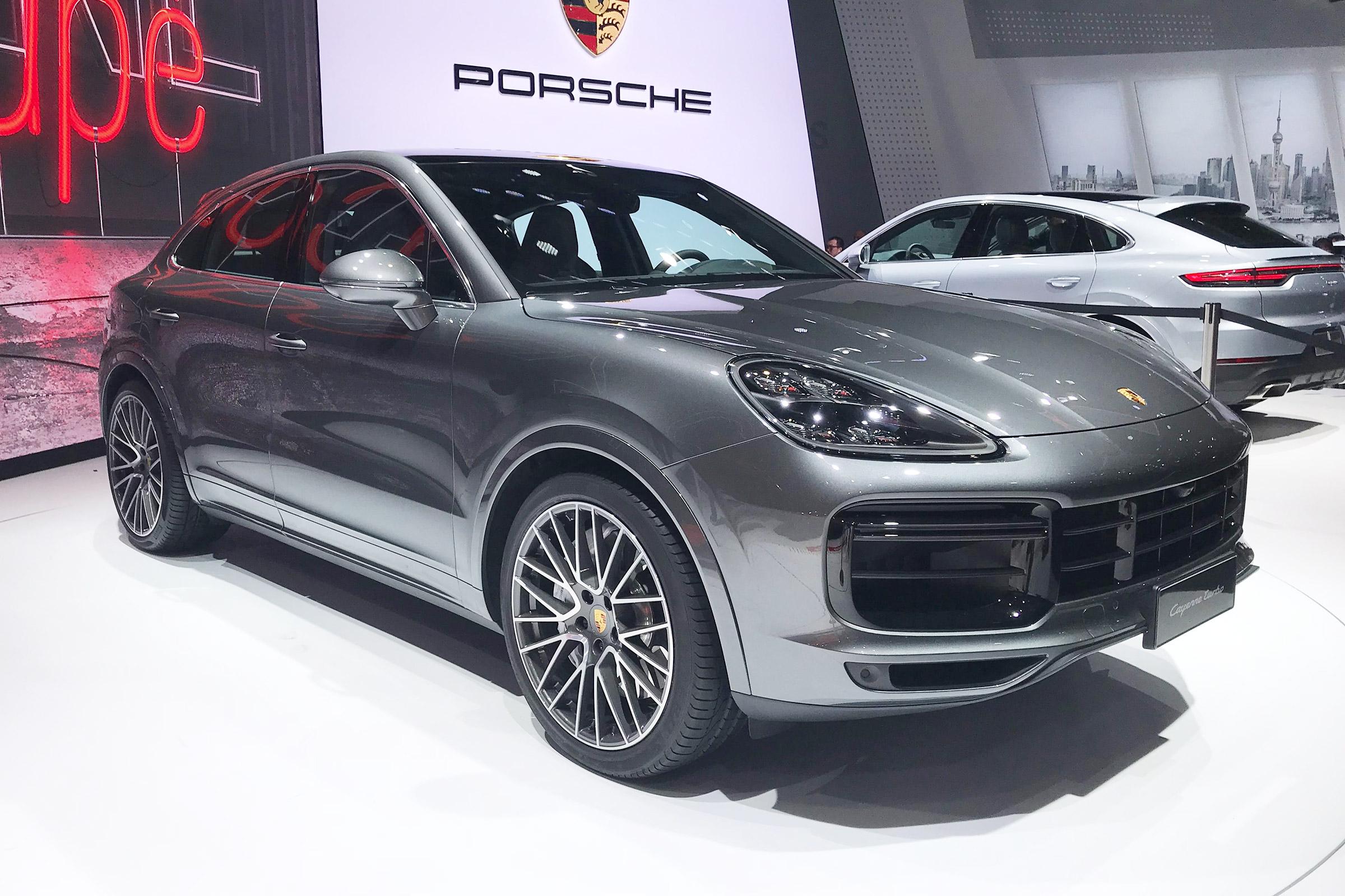 New Porsche Cayenne Coupe makes public Shanghai debut