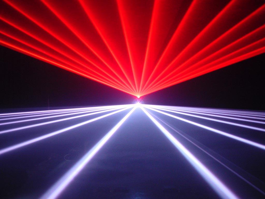 Group of Red Laser Wallpaper 2560X1440
