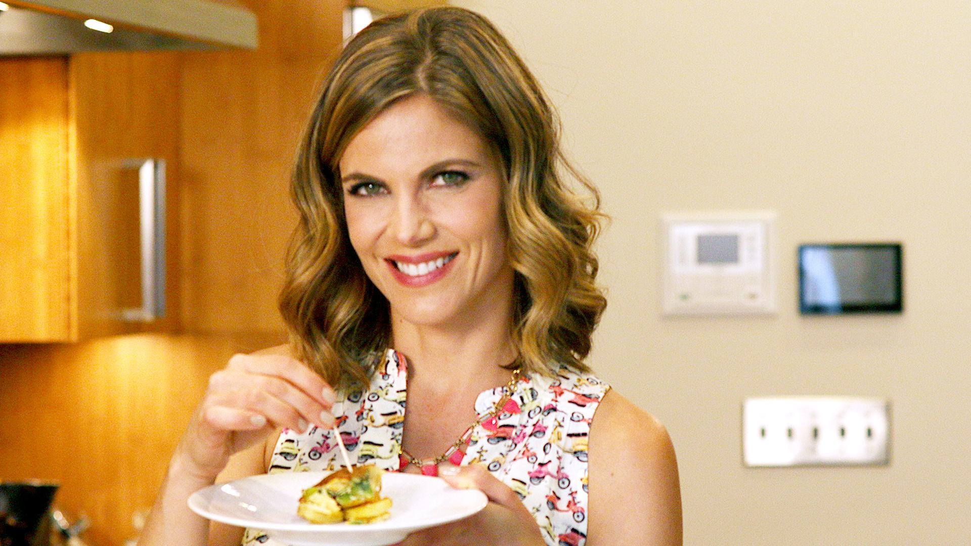 Natalie Morales shows us how to make tortilla espanola in her kitchen