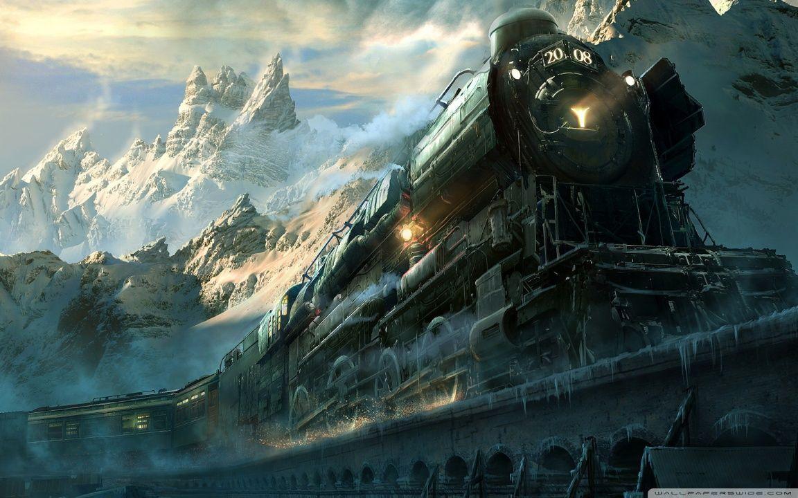 Train Travel Fantasy ❤ 4K HD Desktop Wallpaper for • Wide & Ultra