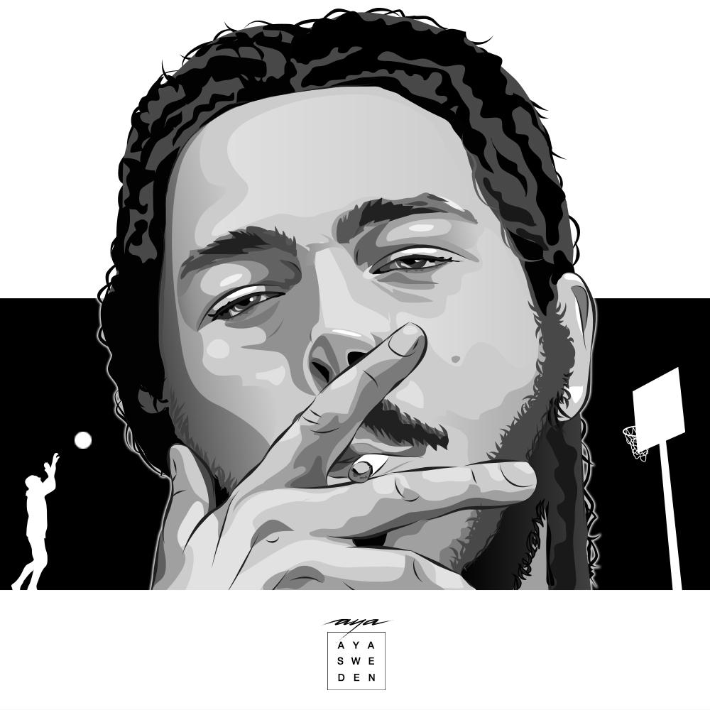 Free download Post Malone by SneakyFox2 [1000x1000] for your Desktop, Mobile & Tablet. Explore Post Malone 2018 Wallpaper. Post Malone 2018 Wallpaper, Post Malone Beerbongs And Bentleys Wallpaper, Post Apocalyptic Wallpaper