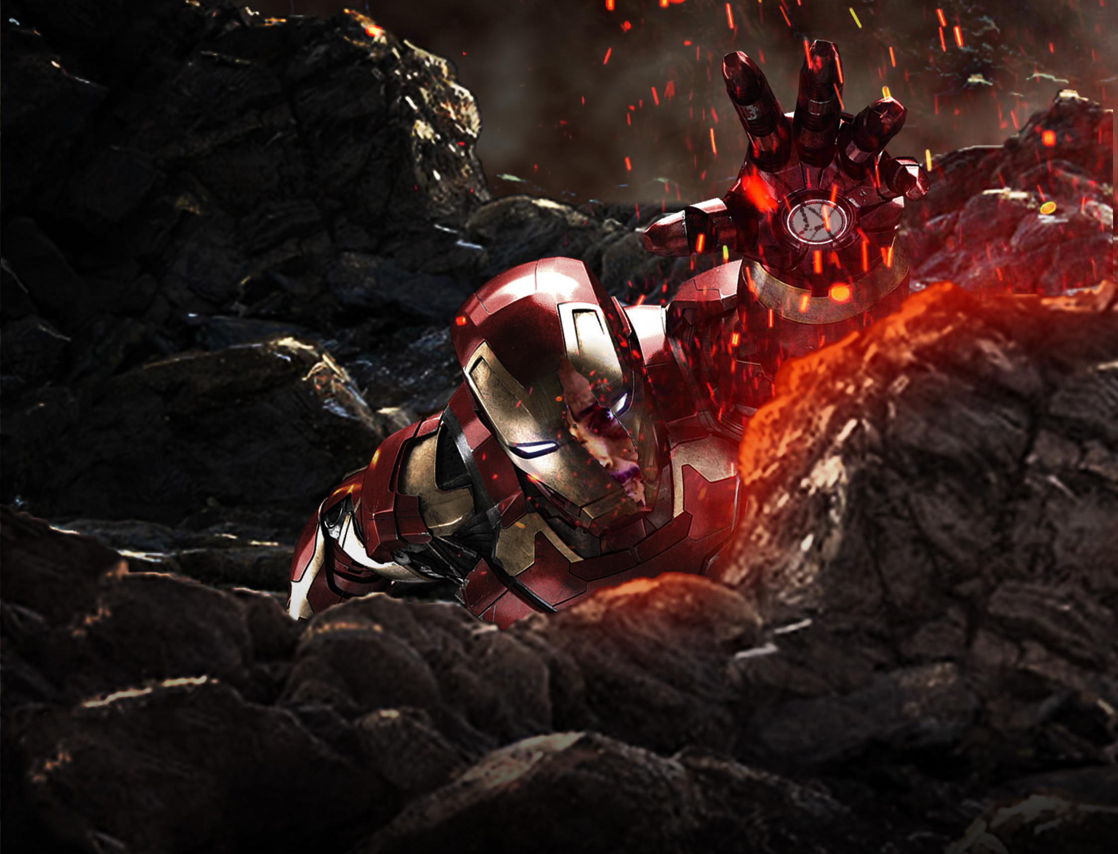 Iron Man In Avengers Infinity War iPad Air HD 4k
