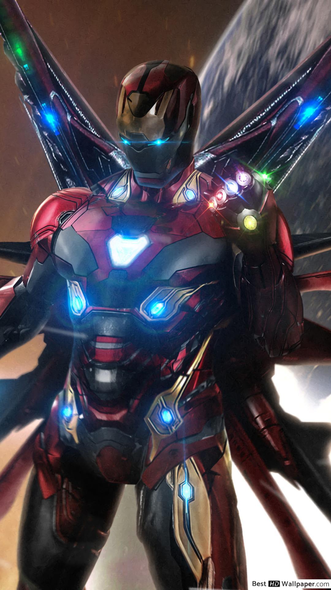 Avengers: Endgame Man Infinity Stones HD wallpaper download