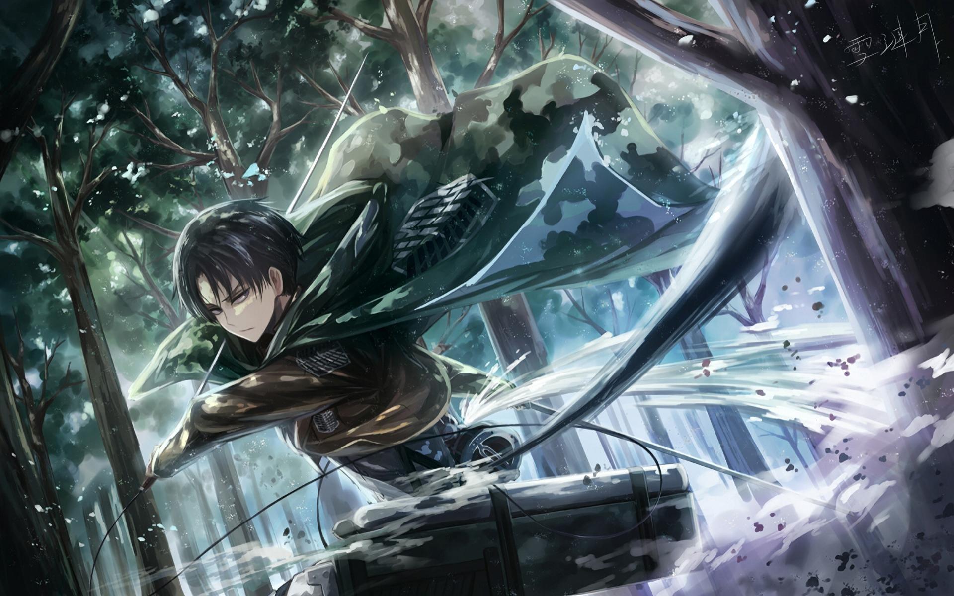 Attack On Titan Levi Ackerman Wallpapers - Wallpaper Cave