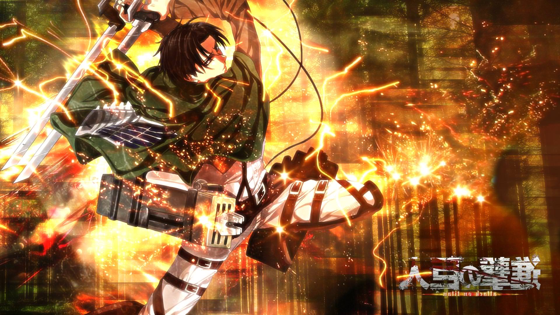 Attack On Titan Levi Ackerman Wallpapers Wallpaper Cave