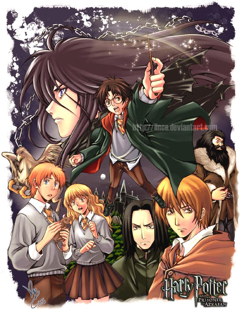 Best Harry Potter Anime Style Wallpapers Backgrounds For Free Harry Potter  Anime Style for 4K Phone