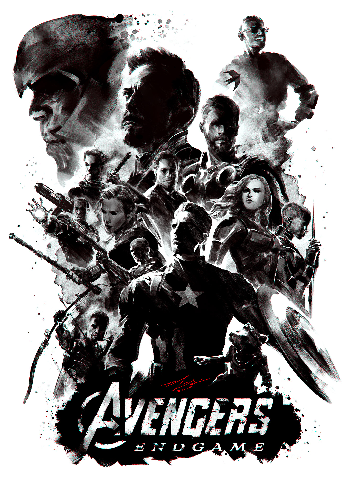 Amazing Avengers Endgame Phone Wallpaper by Ekachai Milintapas Wallpaper and Free