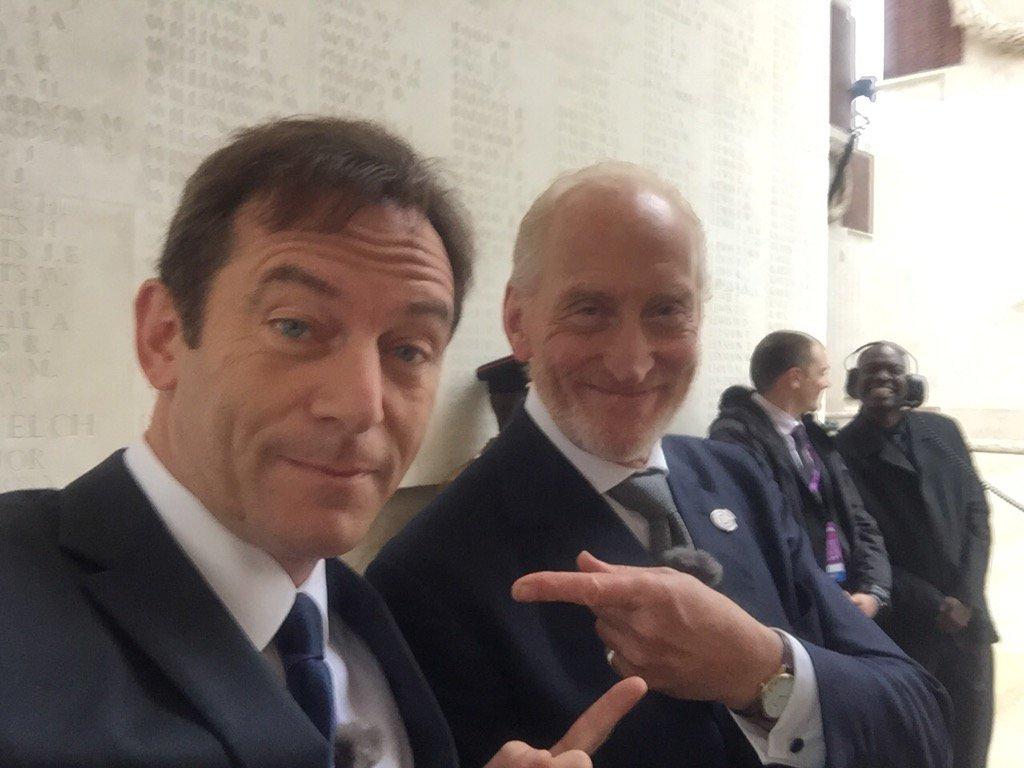 Jason Isaacs Malfoy and a Lanister trying not to be