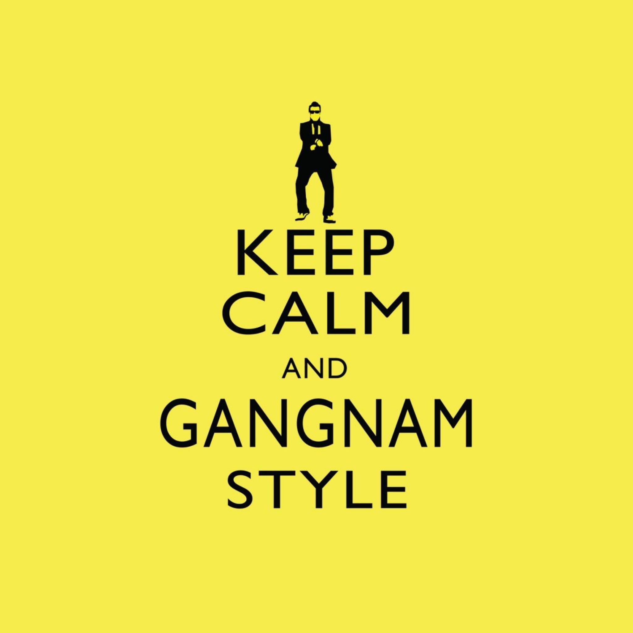 Keep Calm And Gangnam Style IPad Air Pro Wallpaper And IPad Mini