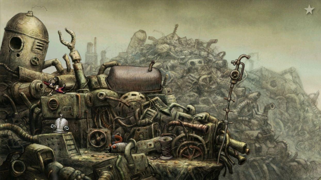 Machinarium обои на телефон