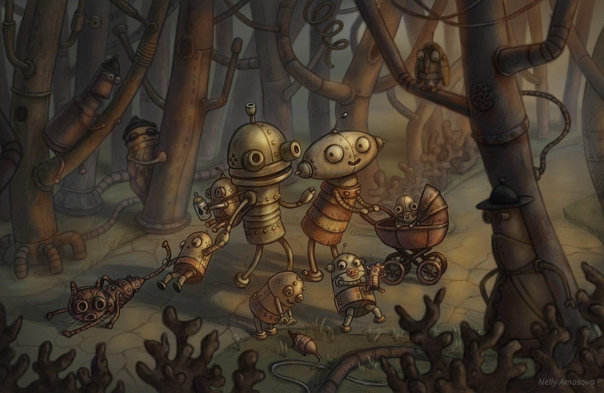 Machinarium HD Wallpaper