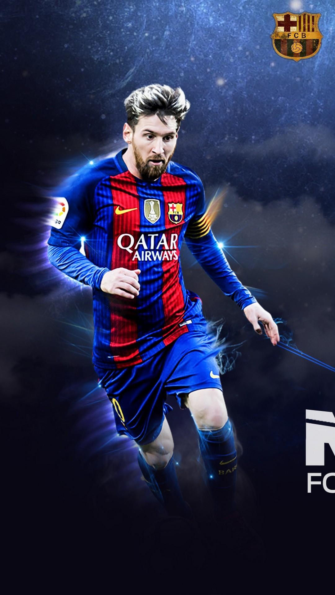 Leo Messi Depth Effect Wallpaper  riphonewallpapers