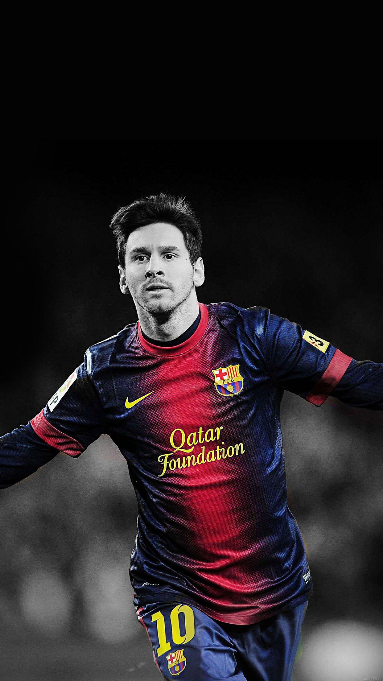 iPhone 6 Wallpaper messi soccer barcelona sports