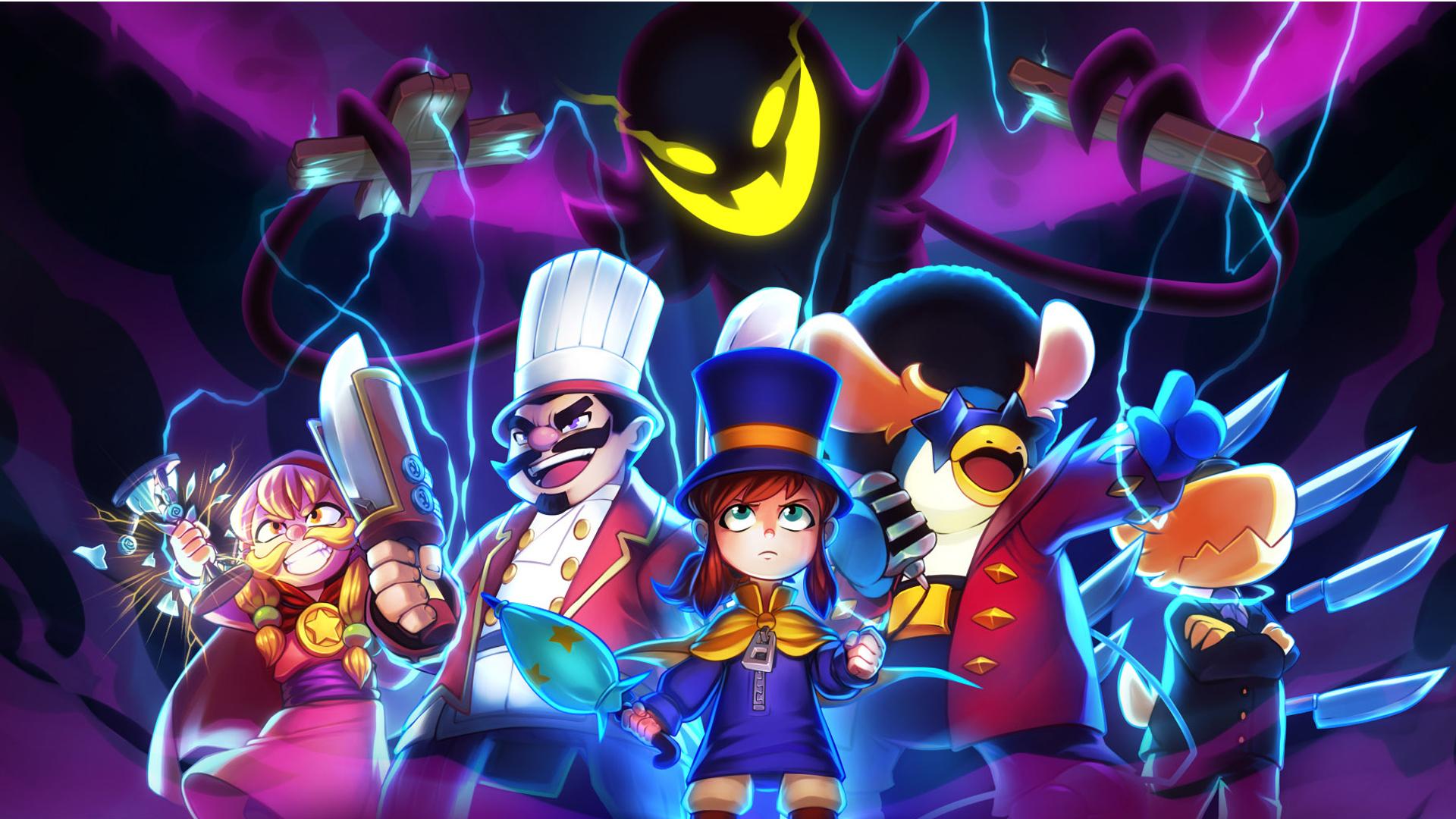 Game's cast. Wallpaper from A Hat in Time