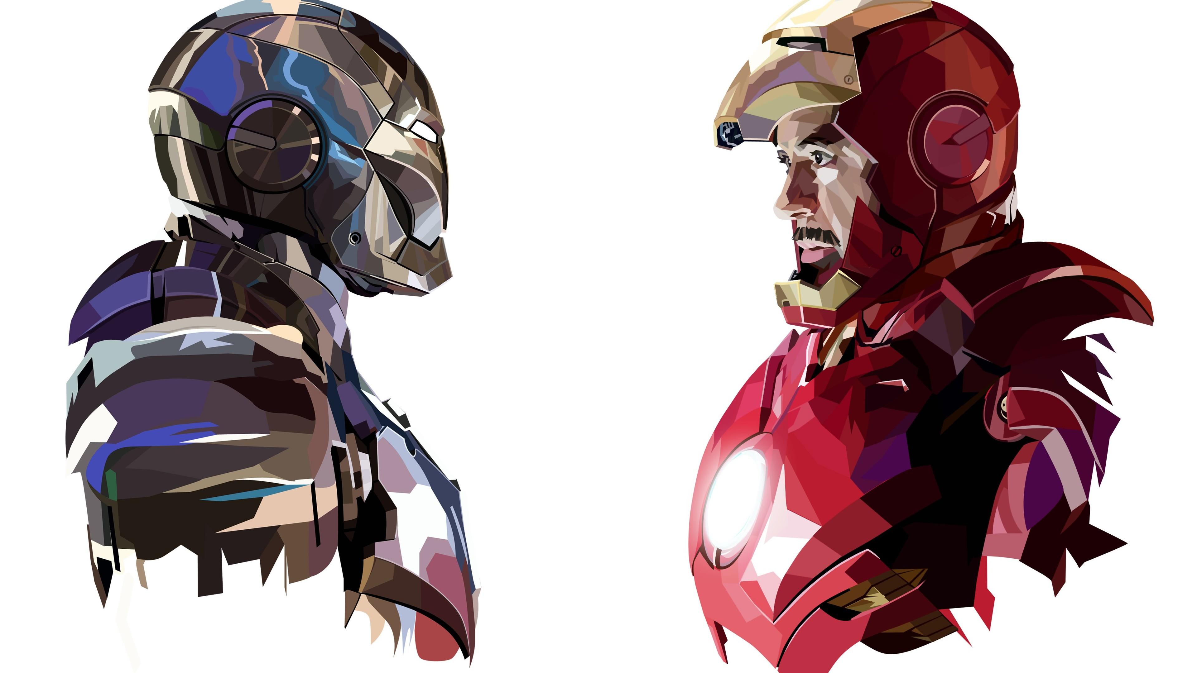 Wallpaper 4k Tony Stark Iron Man Art 4k artist wallpaper, digital