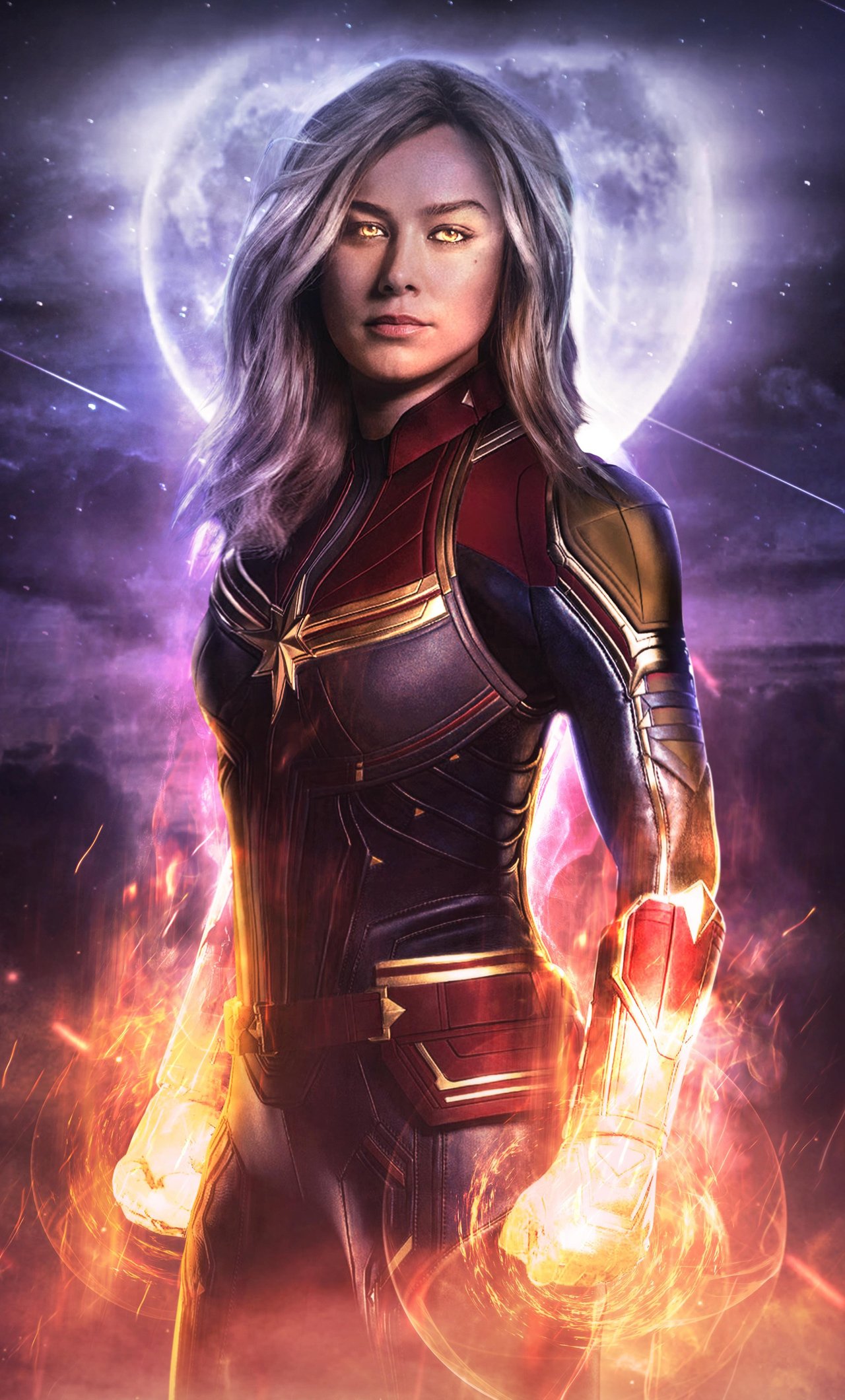 Iphone Captain Marvel Wallpapers Wallpaper Cave