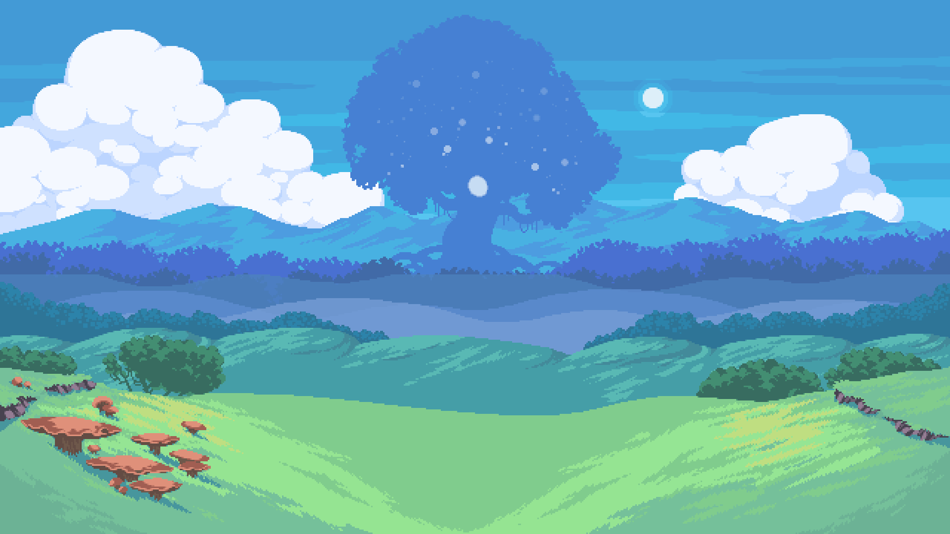 Rivals of Aether Wallpaper. stage fight. Pixel