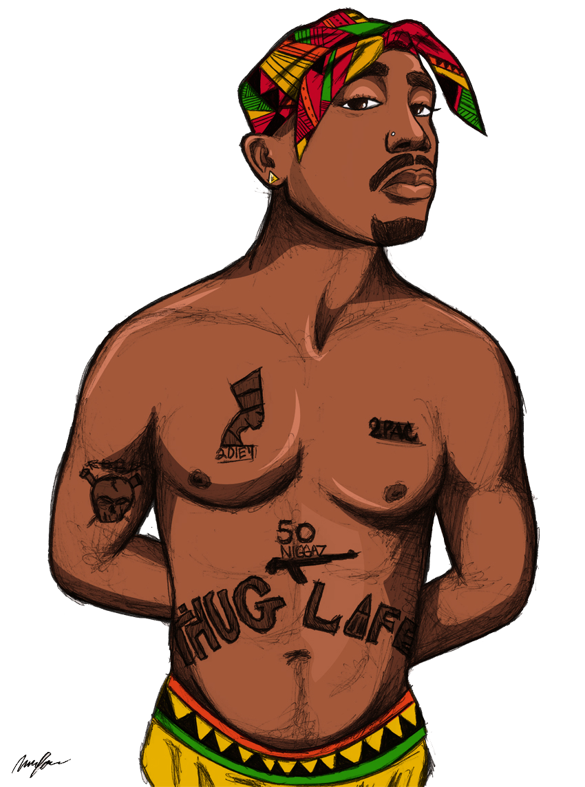 Tupac Shakur PNG, 2Pac PNG image free download