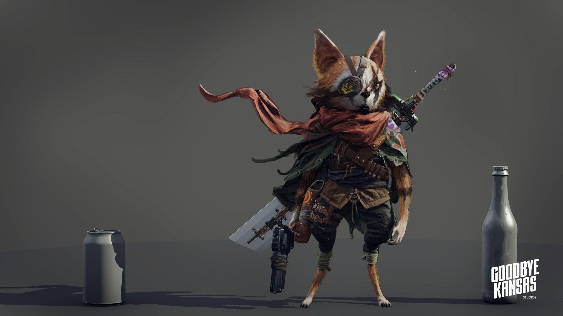 Hero character for Biomutant cinematic trailer, Daniel