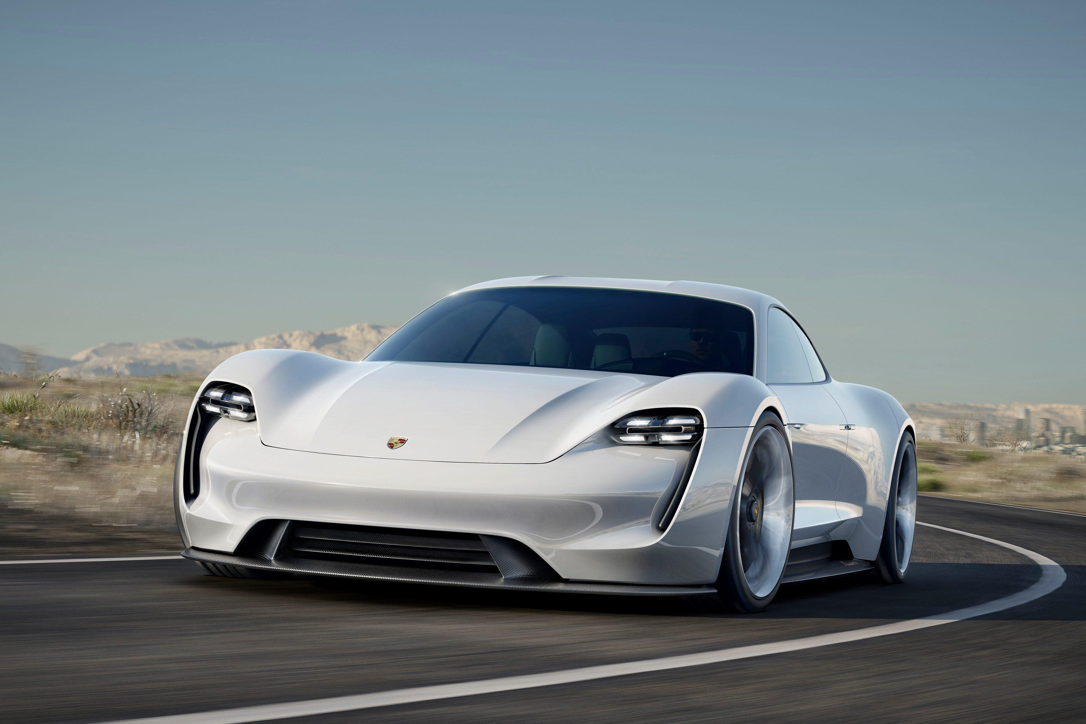 Porsche releases first teaser image of new Taycan Mission E