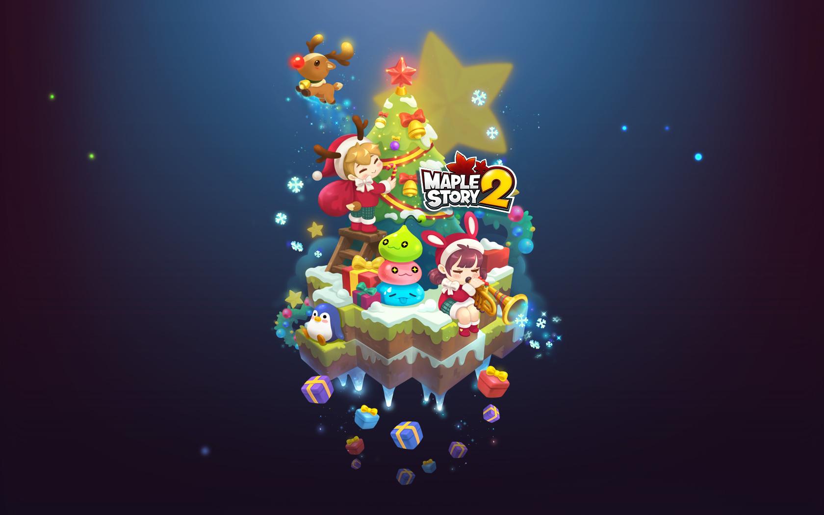 Holiday Wallpaper!. Official MapleStory 2 Website