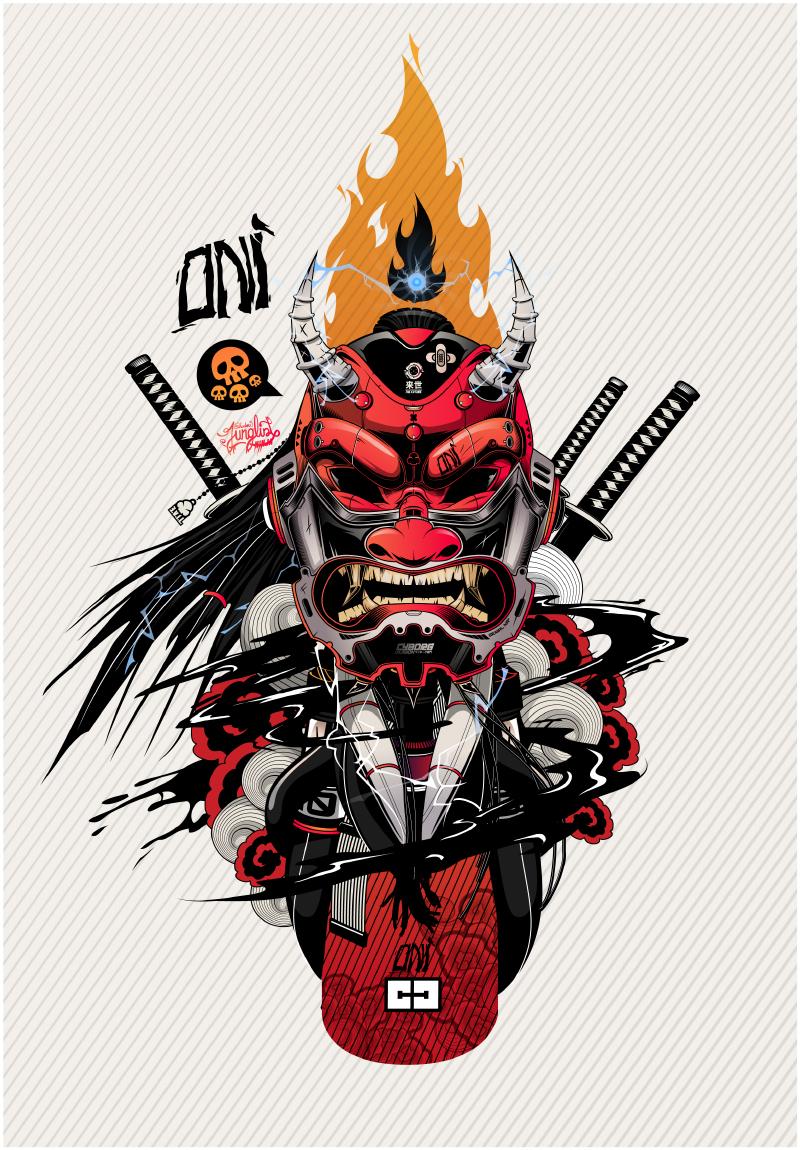 Oni Mask Wallpaper / Star ULTRA HD Textures