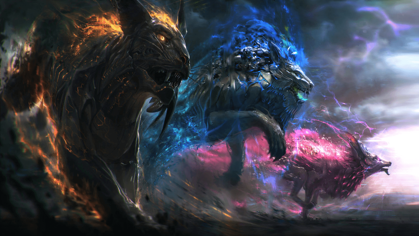Mythical Creatures Wallpapers 2560x1600.
