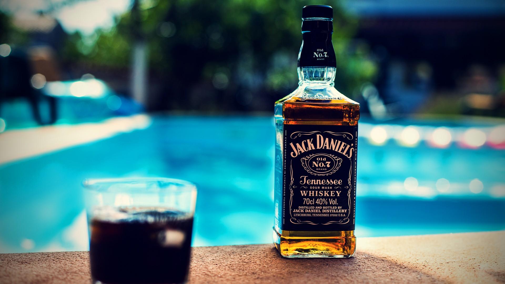 Jack Daniel Whiskey Bottle Wallpaper. Free Computer Desktop Wallpaper