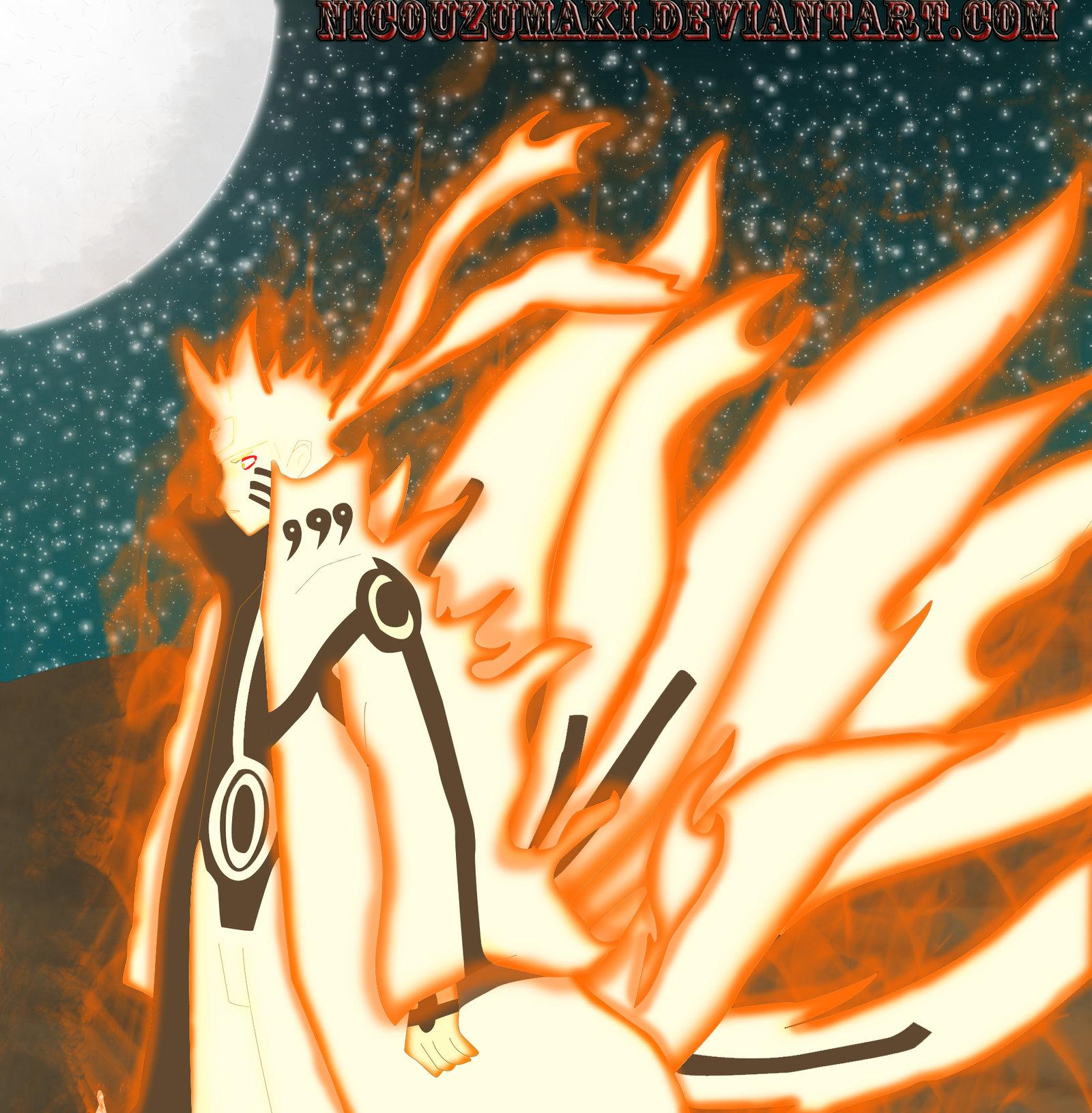 Naruto Kurama Mode Wallpaper