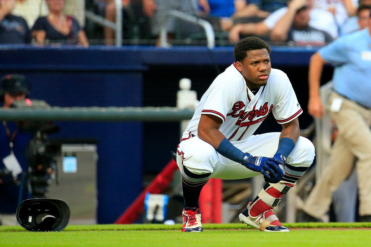 Ronald Acuña Jr. got hit by a Marlins pitcher for 4 silly reasons