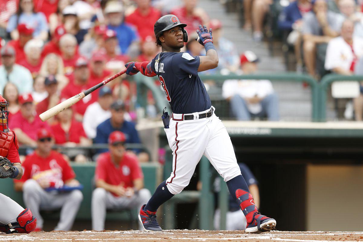 Where should Ronald Acuña Jr. bat in the Braves lineup?