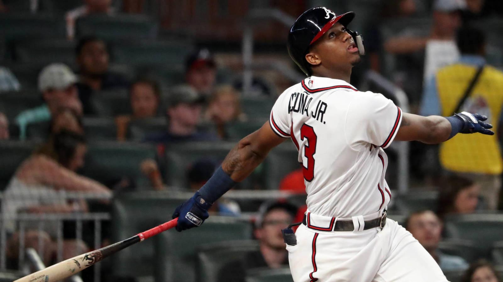Watch: Ronald Acuna Jr. homers in fifth straight game