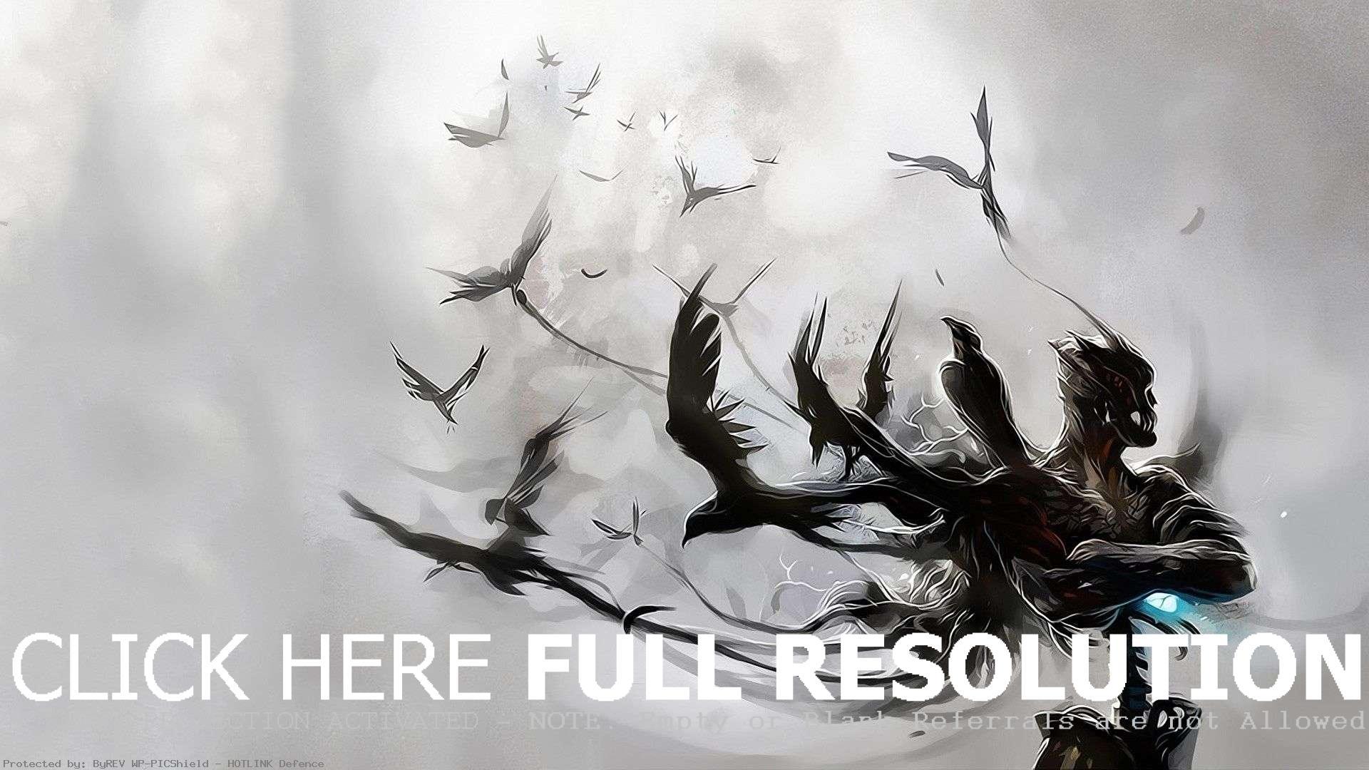 Black Birds wallpaper wallpaper free download 1920x1080