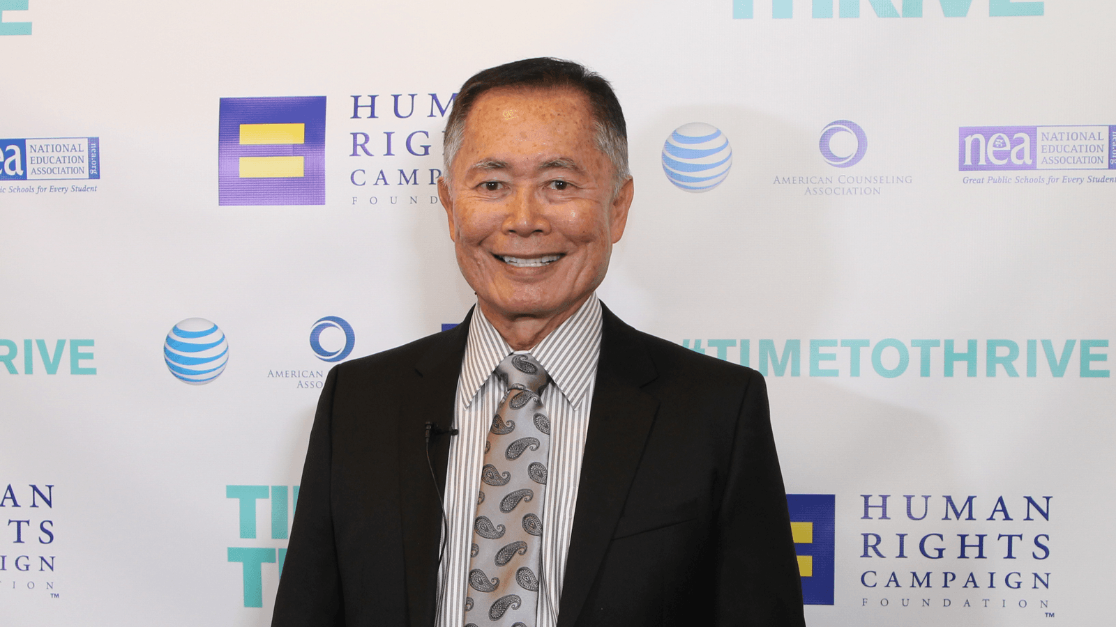 HRC's Time to THRIVE to Honor George Takei. Human Rights Campaign