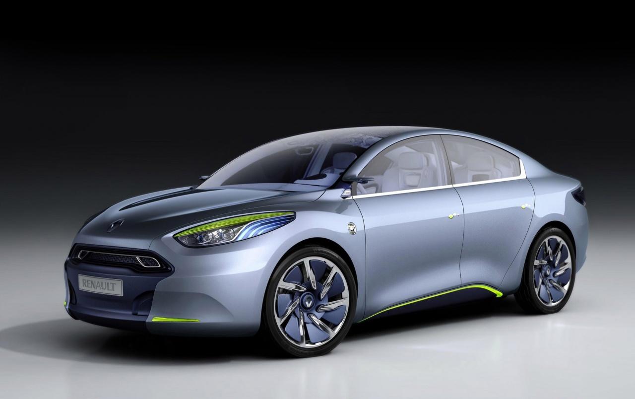 Renault Fluence front wallpaper. Renault Fluence front