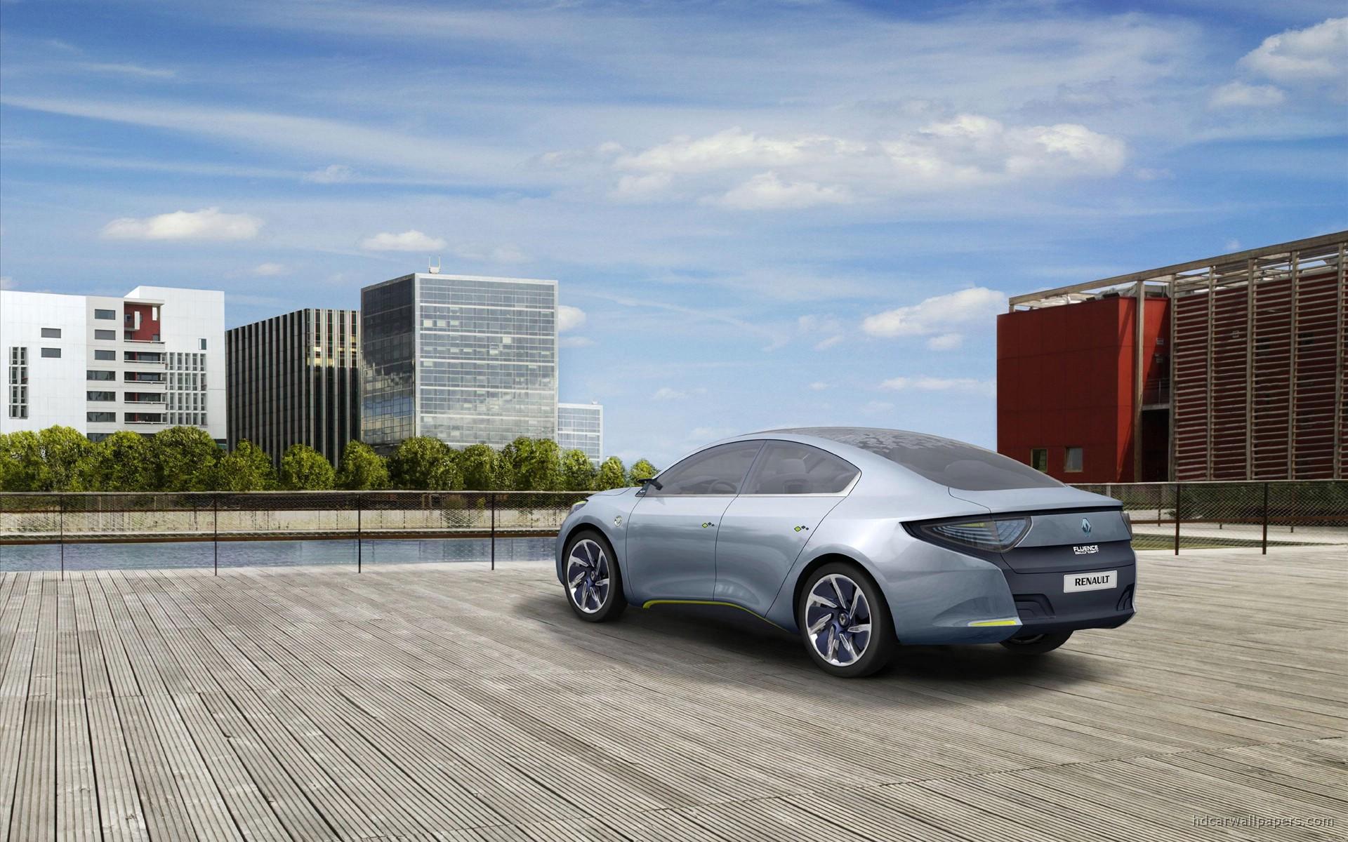 Renault Fluence ZE Concept 4 Wallpaper. HD Car Wallpaper