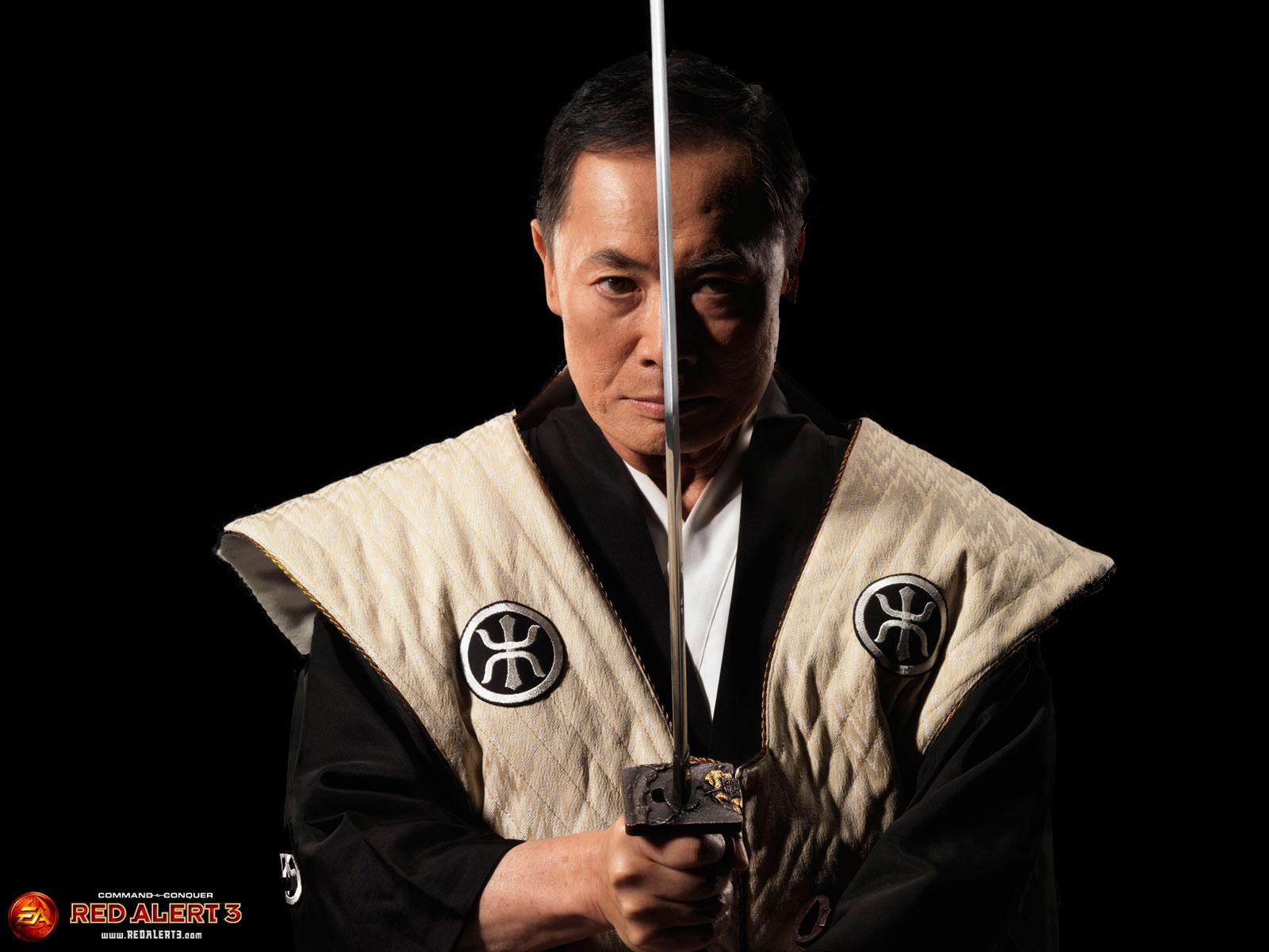 ra3georgetakei wp2 16x12 Red Alert 3 3716 wallpaper