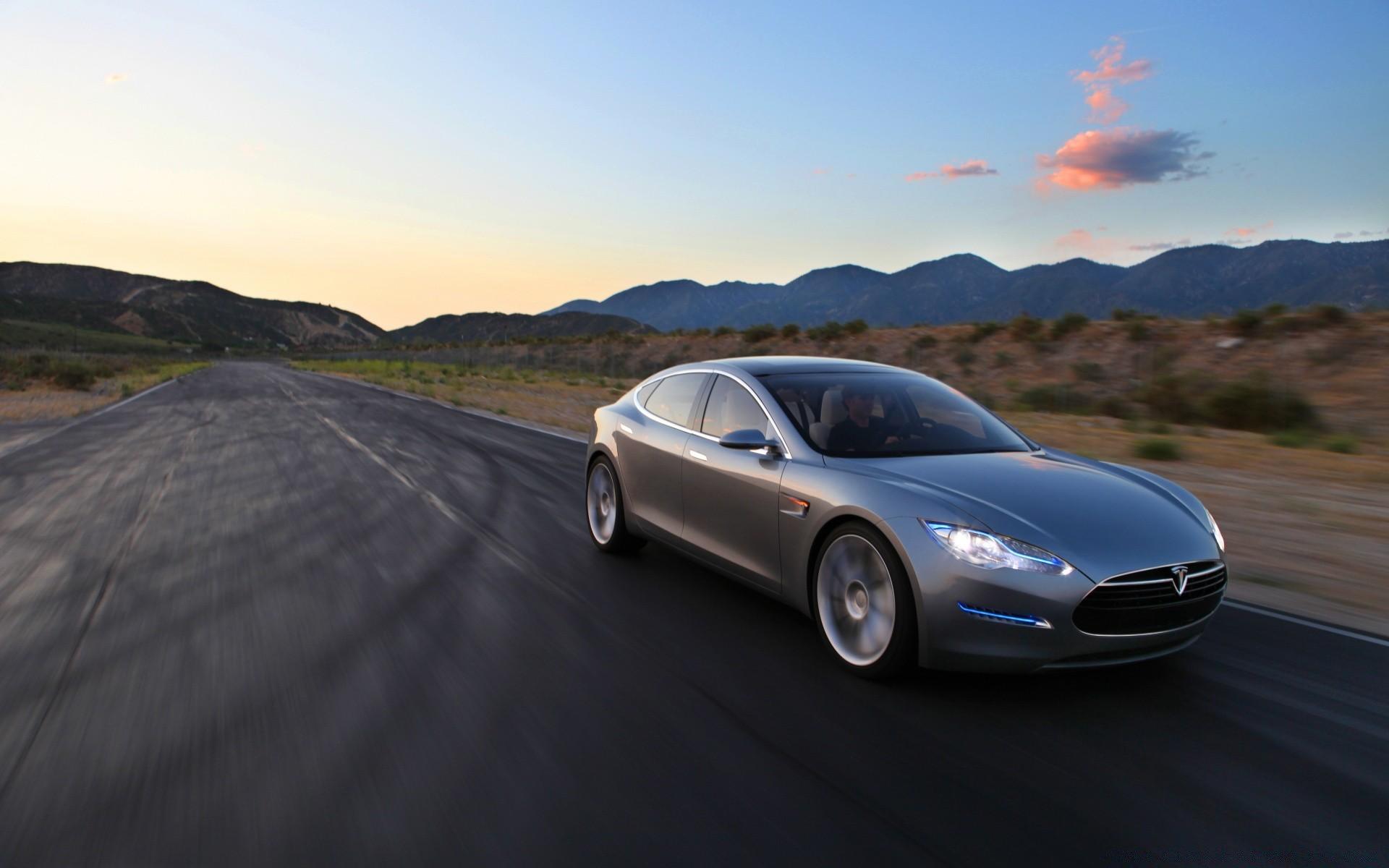 Tesla Model S. Android wallpaper for free