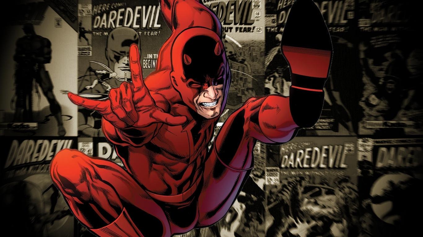 Rendered Beauty: Daredevil Comic Wallpaper