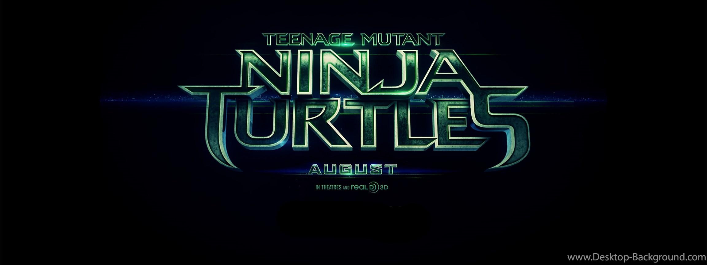Teenage Muntant Ninja Turtles Movie Logo Poster HD Wallpaper