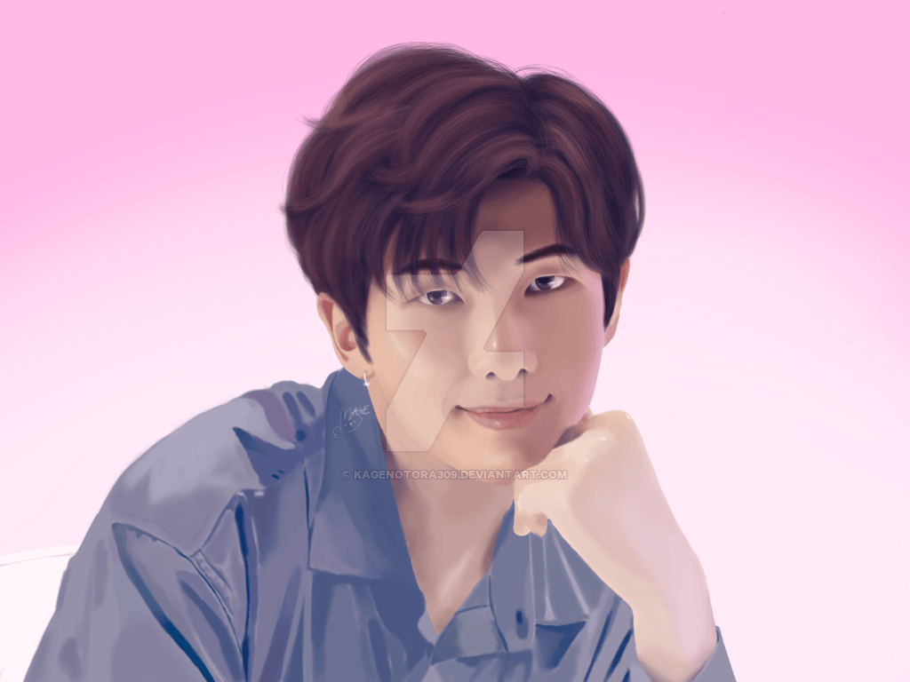 BTS Fan Art Namjoon ThinQ