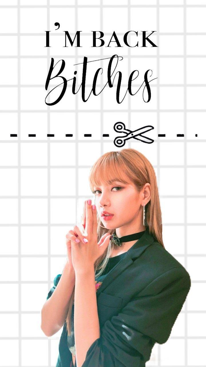 Wallpaper #Lalisa #Blackpink. drawing. Blackpink, Kpop, Black